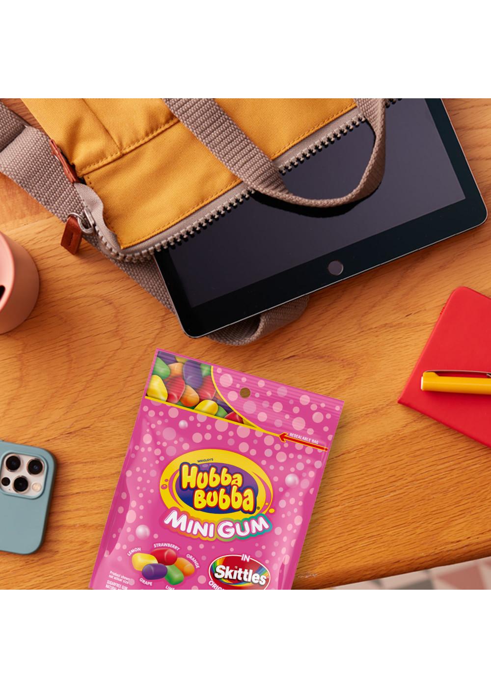 Hubba Bubba Skittles Flavored Mini Gum; image 5 of 7