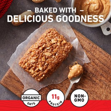 Clif Bar 11g Protein Energy Bars - Crunchy Peanut Butter