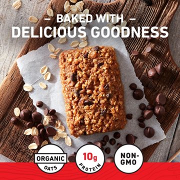Clif Bar 10g Protein Energy Bars - Chocolate Chip