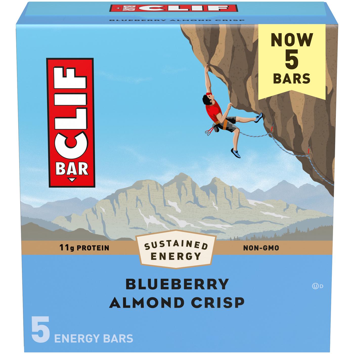 Clif Bar 11g Protein Energy Bars - Blueberry Almond Crisp; image 1 of 8