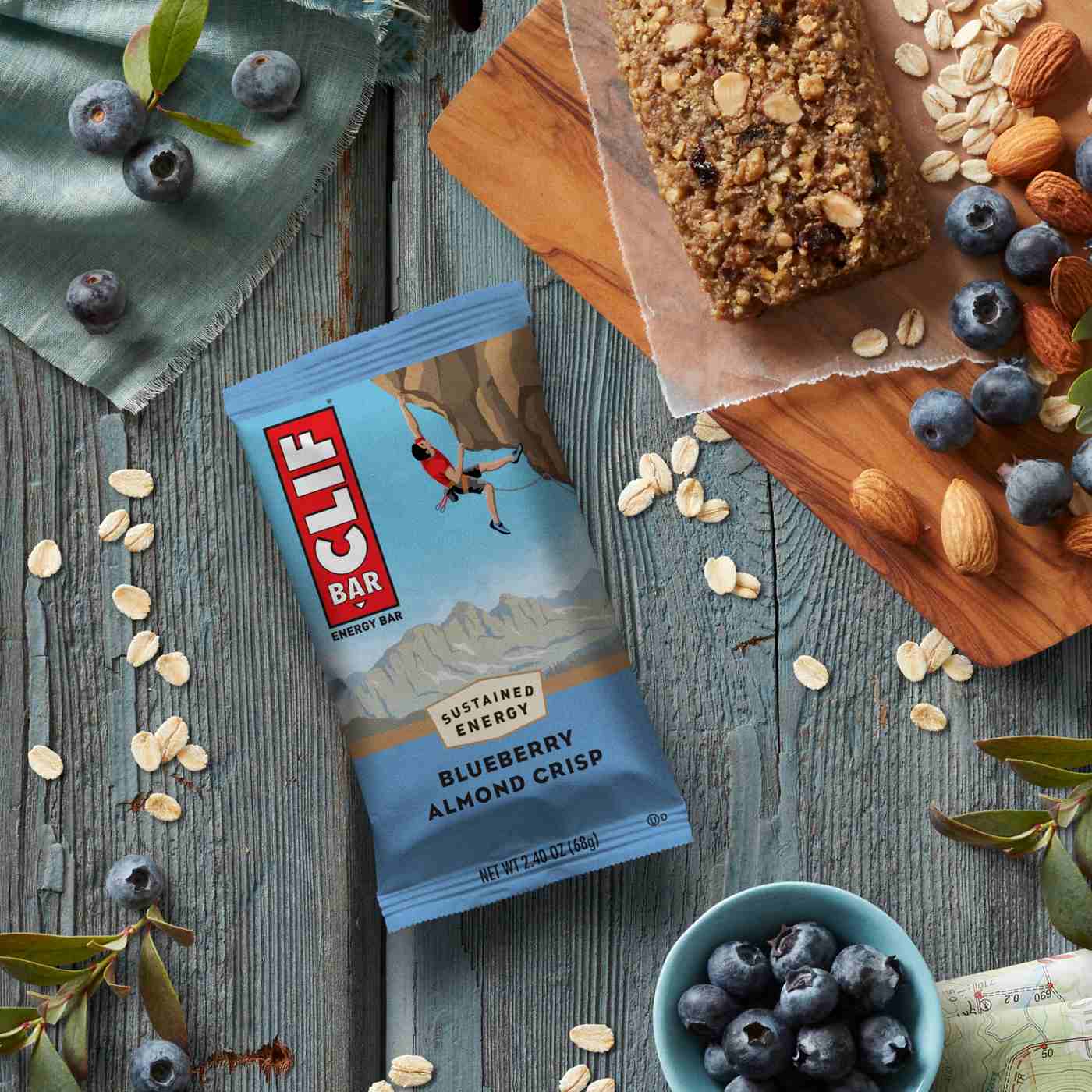 Clif Bar 11g Protein Energy Bars - Blueberry Almond Crisp; image 3 of 8