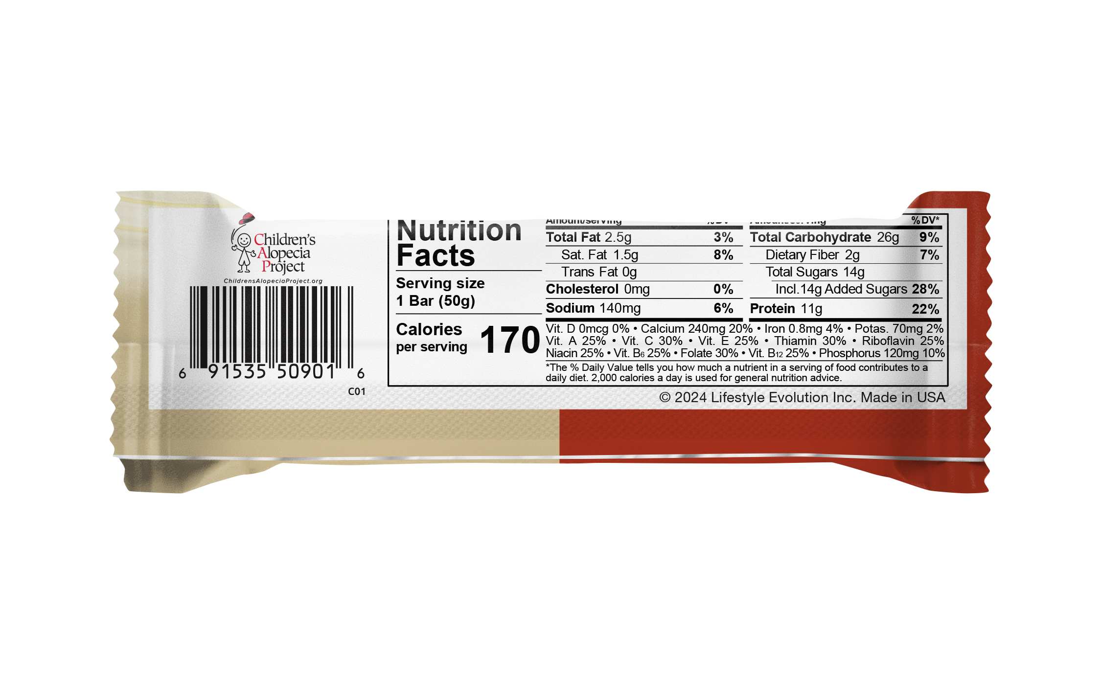 NuGo Original 11g Protein Bar - Churro; image 5 of 5