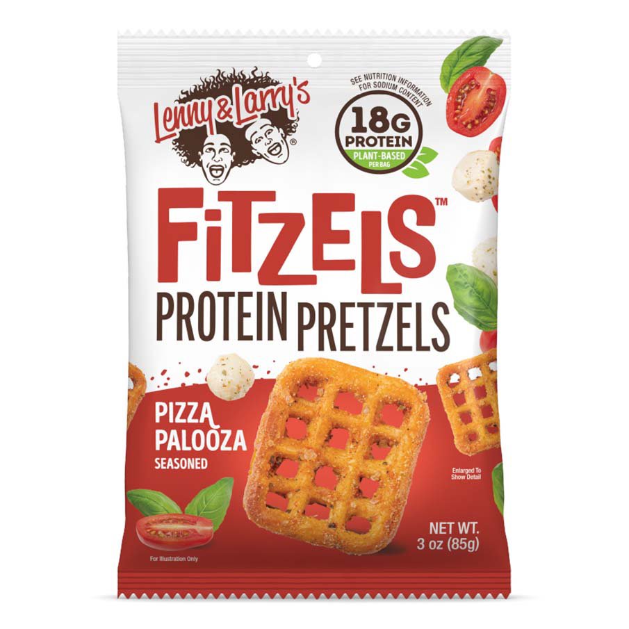 Lenny & Larry's Fitzels Pizza Protein Pretzels - Shop Chips at H-E-B