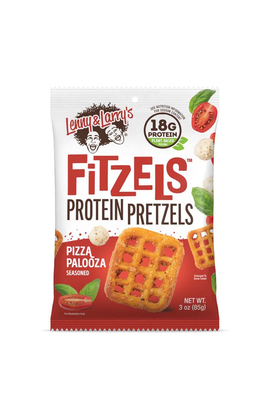 Lenny & Larry's Fitzels Pizza Protein Pretzels; image 1 of 2