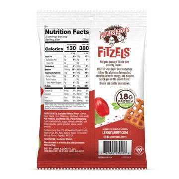 Lenny & Larry's Fitzels Pizza Protein Pretzels
