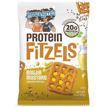 Lenny & Larry's Fitzels Boujie Mustard Protein Pretzels