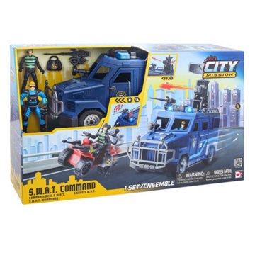 City Mission S.W.A.T Command Playset