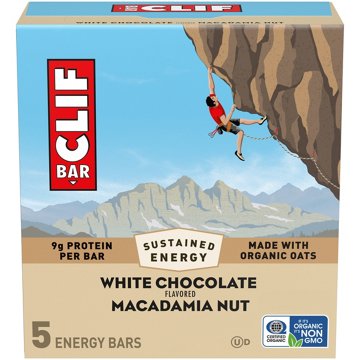 Clif 9g Protein Energy Bars - White Chocolate Macadamia Nut