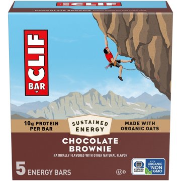 Clif 10g Protein Energy Bars - Chocolate Brownie