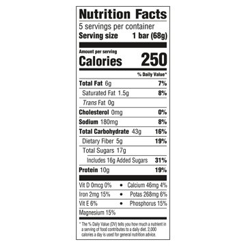Clif 10g Protein Energy Bars - Chocolate Brownie