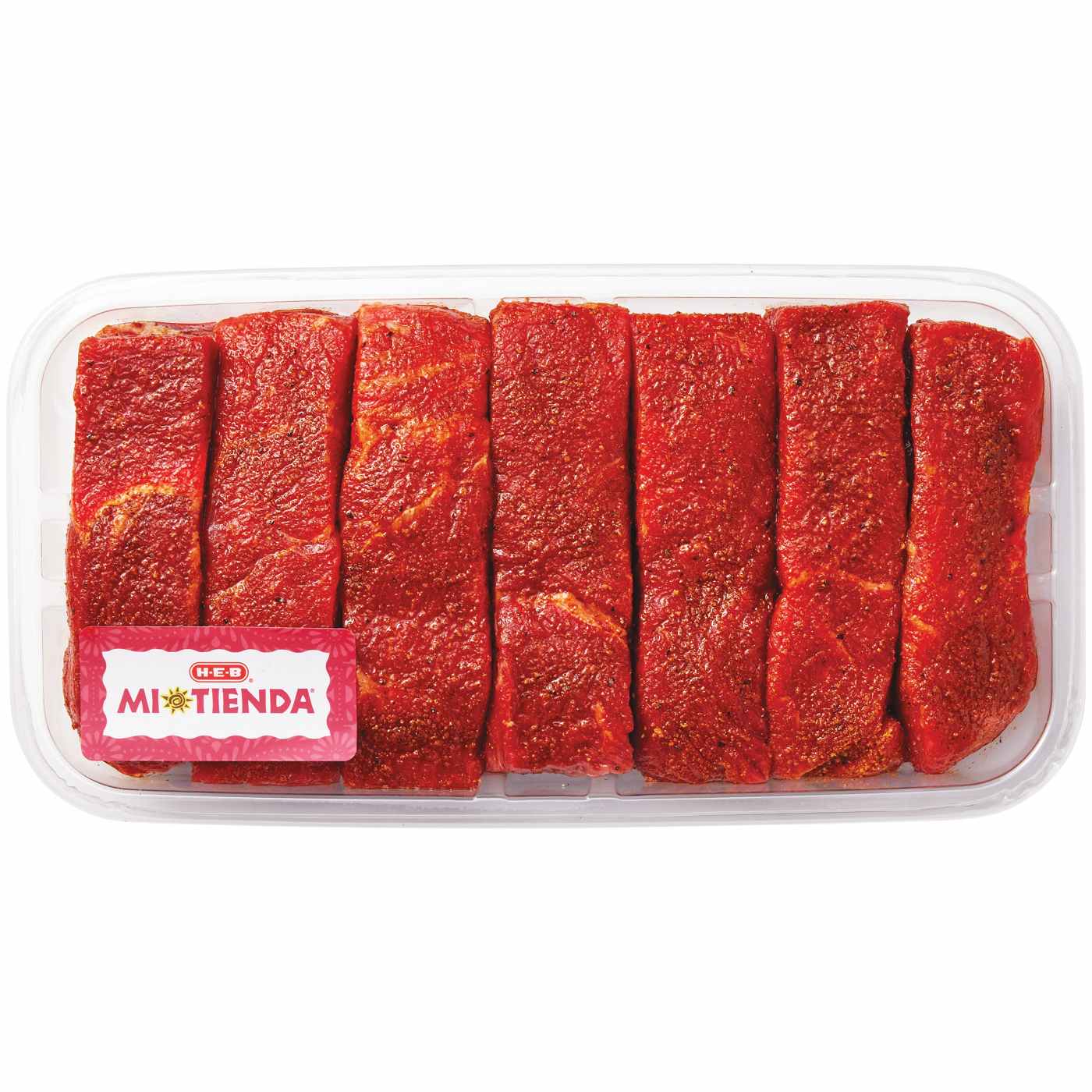 H-E-B Mi Tienda Seasoned Texas-Style Boneless Beef Ribs – All Purpose; image 1 of 2