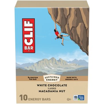 Clif 9g Protein Energy Bars - White Chocolate Macadamia Nut