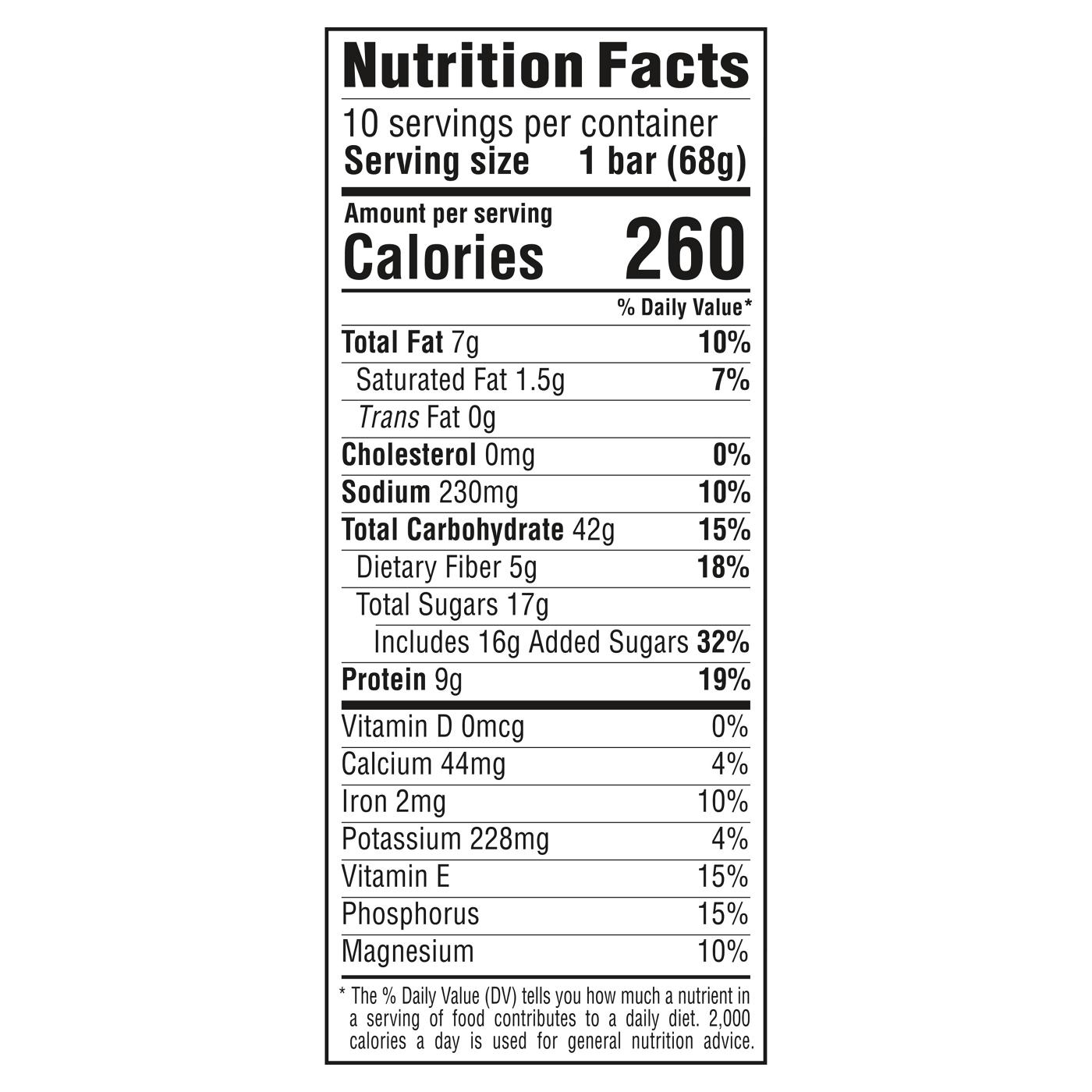 Clif Bar 9g Protein Energy Bars - White Chocolate Macadamia Nut; image 2 of 8