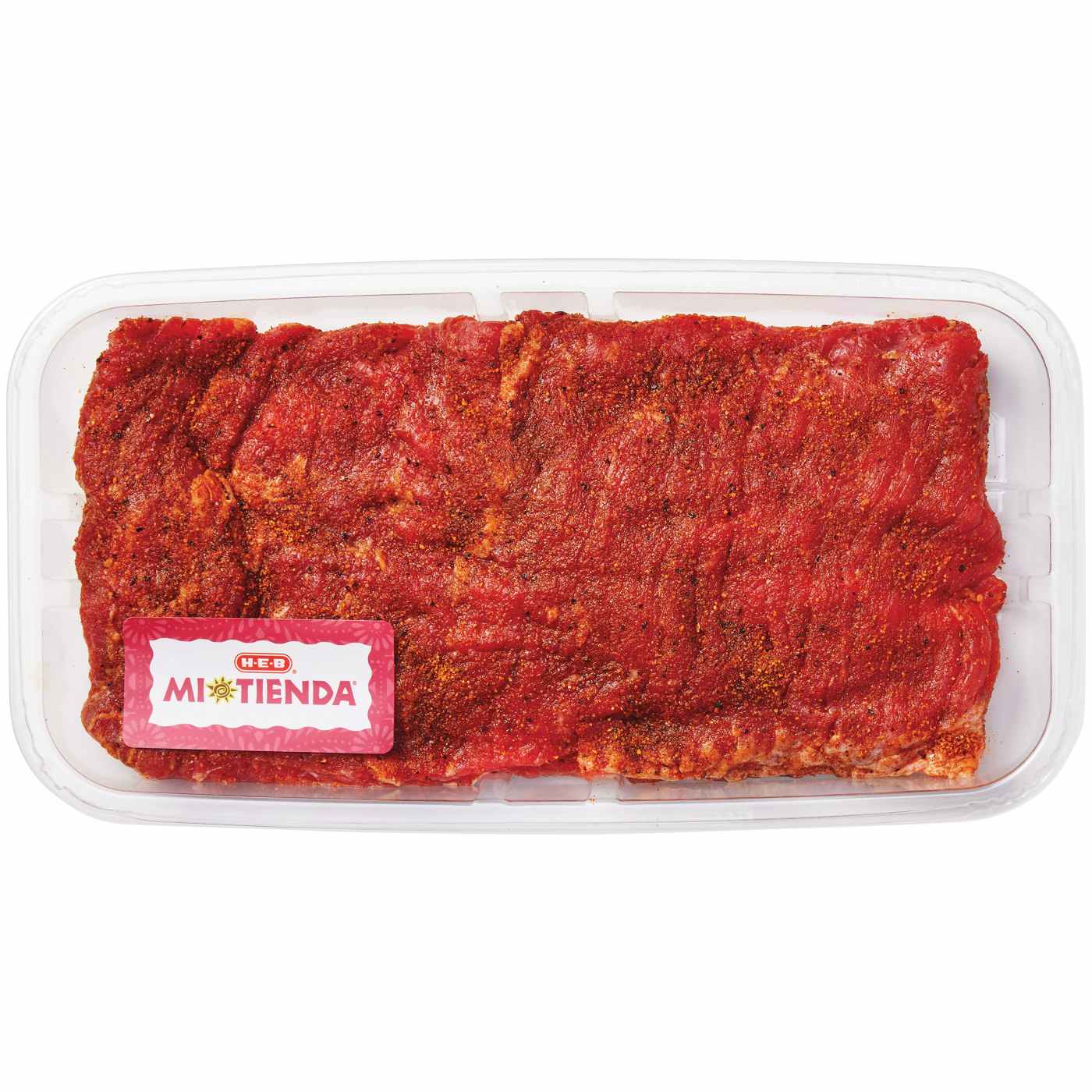 H-E-B Mi Tienda Seasoned Beef Skirt Steak – Red Fajita; image 1 of 2