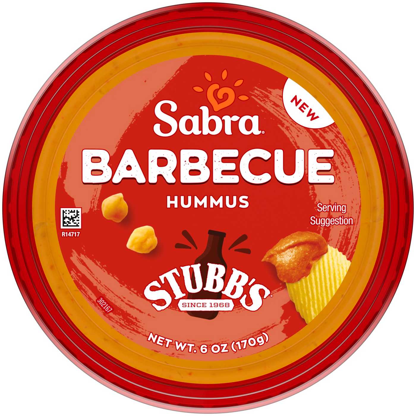 Sabra Stubb's Barbecue Hummus; image 1 of 3