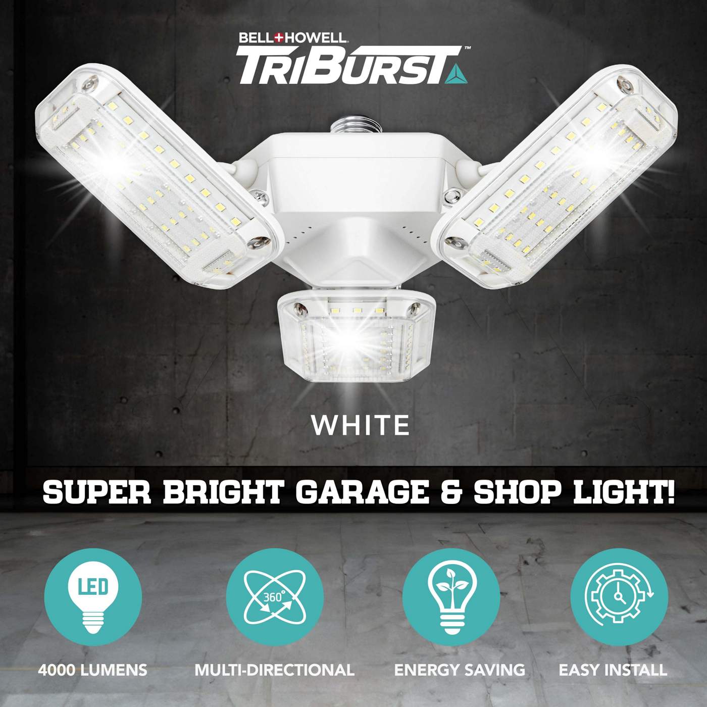 Bell + Howell Triburst 360 Shop Light Bulb; image 2 of 9