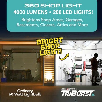 Bell & Howell Triburst 360 Shop Light Bulb