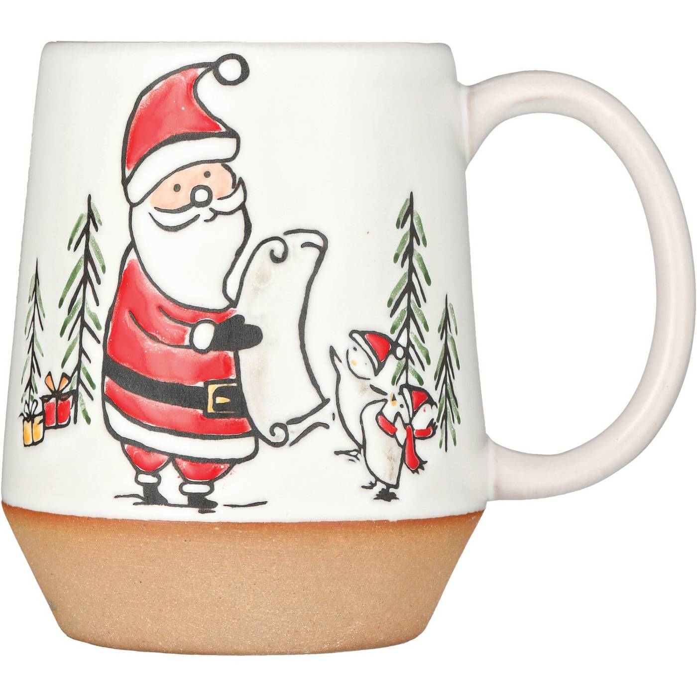 Destination Holiday Santa's List Stoneware Christmas Mug; image 2 of 2