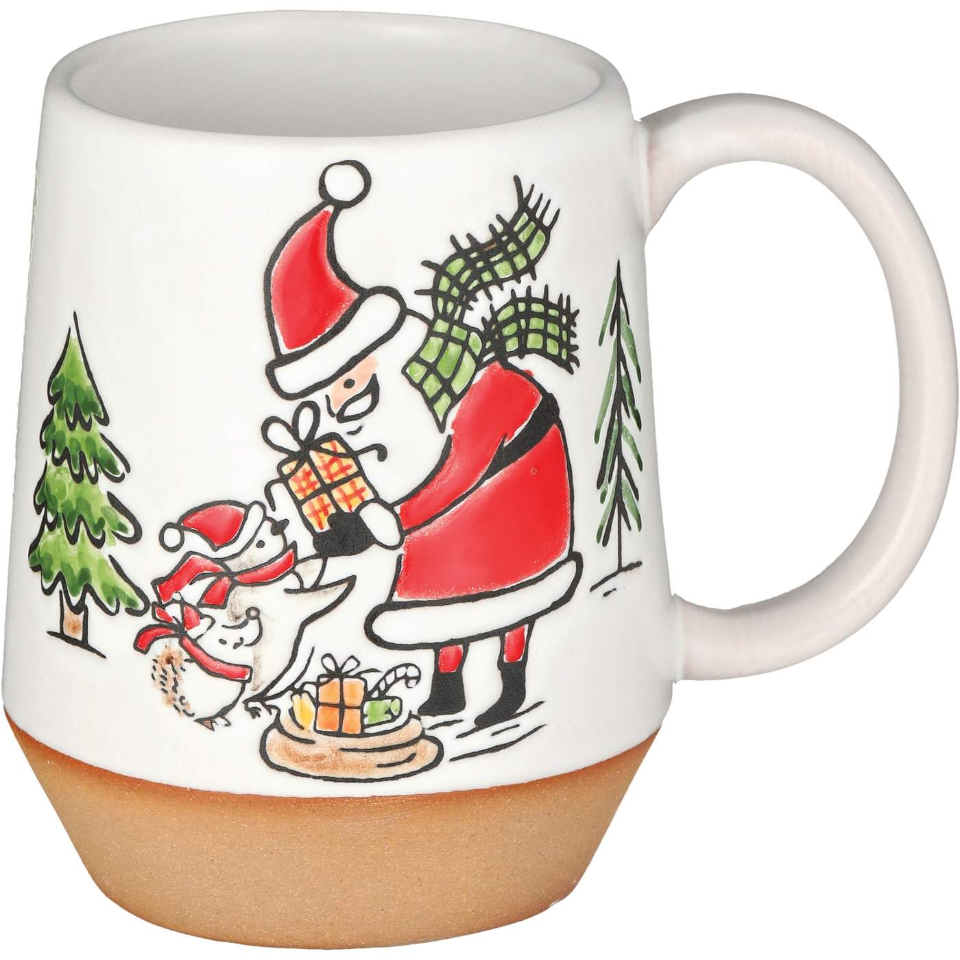 Destination Holiday Santa Gifts Stoneware Christmas Mug; image 1 of 2