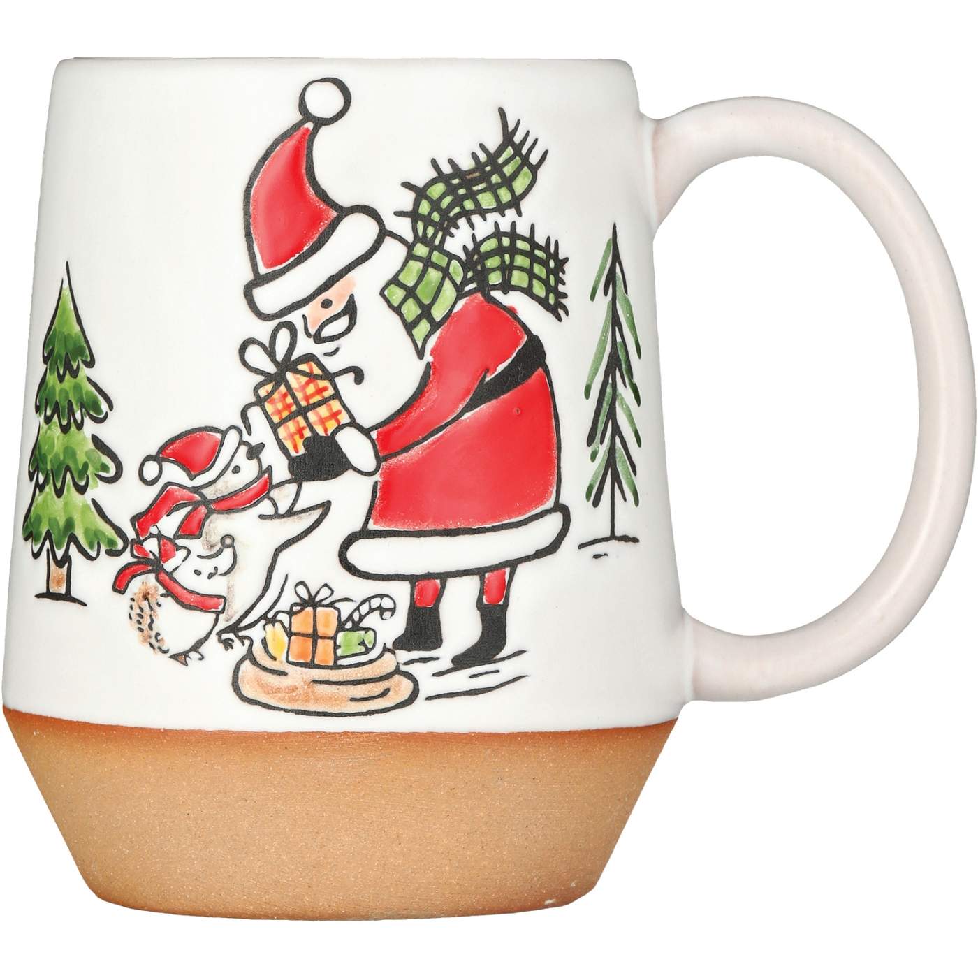 Destination Holiday Santa Gifts Stoneware Christmas Mug; image 2 of 2