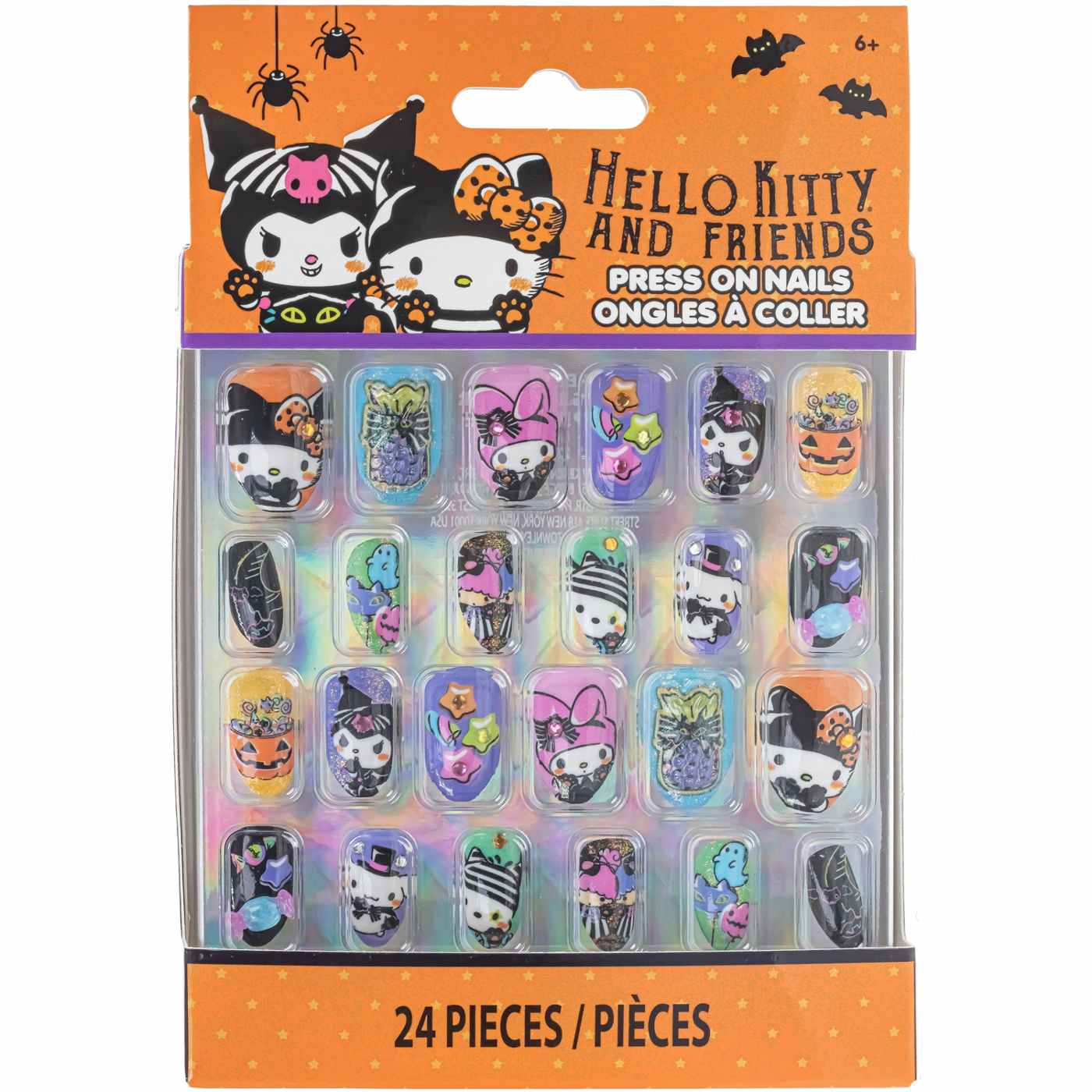 Townley Hello Kitty & Friends Halloween Press-On Nails; image 1 of 2