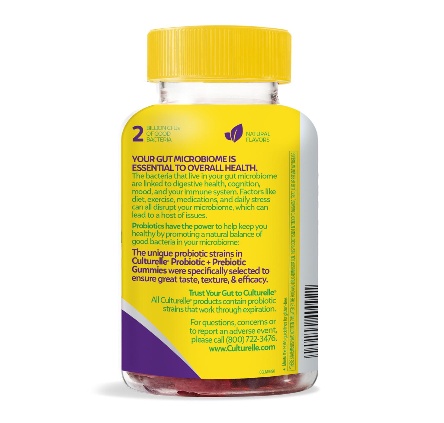 Culturelle Probiotic + Prebiotic Digestive Immune Support Gummies - Mixed Berry ; image 6 of 6