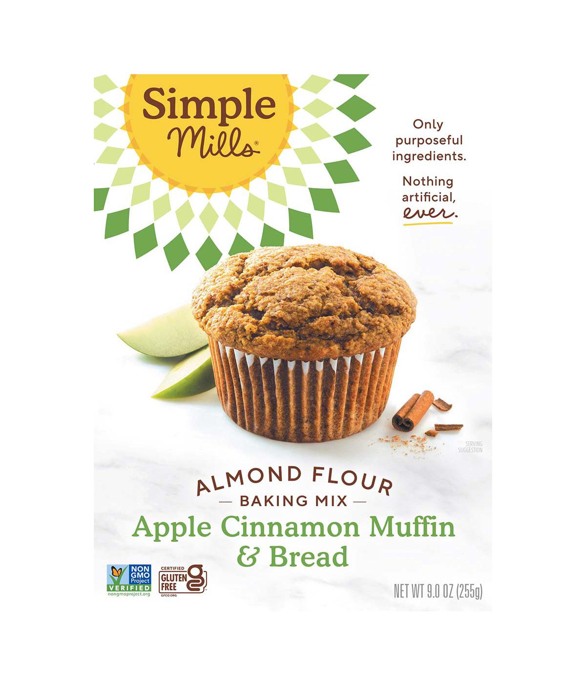 Simple Mills Apple Cinnamon Muffin & Bread Almond Flour Baking Mix; image 1 of 2