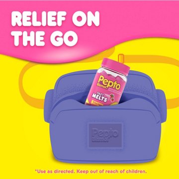 Pepto-Bismol Fast Melts, Soft Chewable Tablets, Upset Stomach Relief