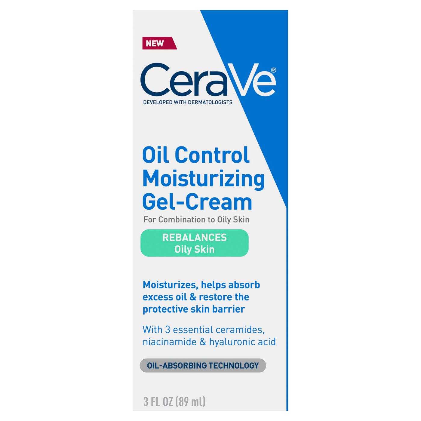 CeraVe Oil Control Moisturizing Gel-Cream; image 1 of 4