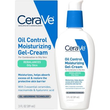 CeraVe Oil Control Moisturizing Gel-Cream, 3 oz