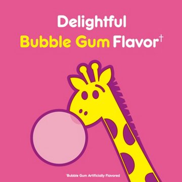 Pepto-Bismol Kids Gummies, Helps Relieve Occasional Upset Stomach, Acid Indigestion, Sour Stomach & Heartburn, Bubblegum Flavor