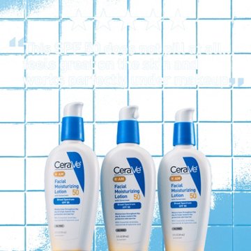 CeraVe AM Facial Moisturizing Lotion - SPF 50, 3 oz