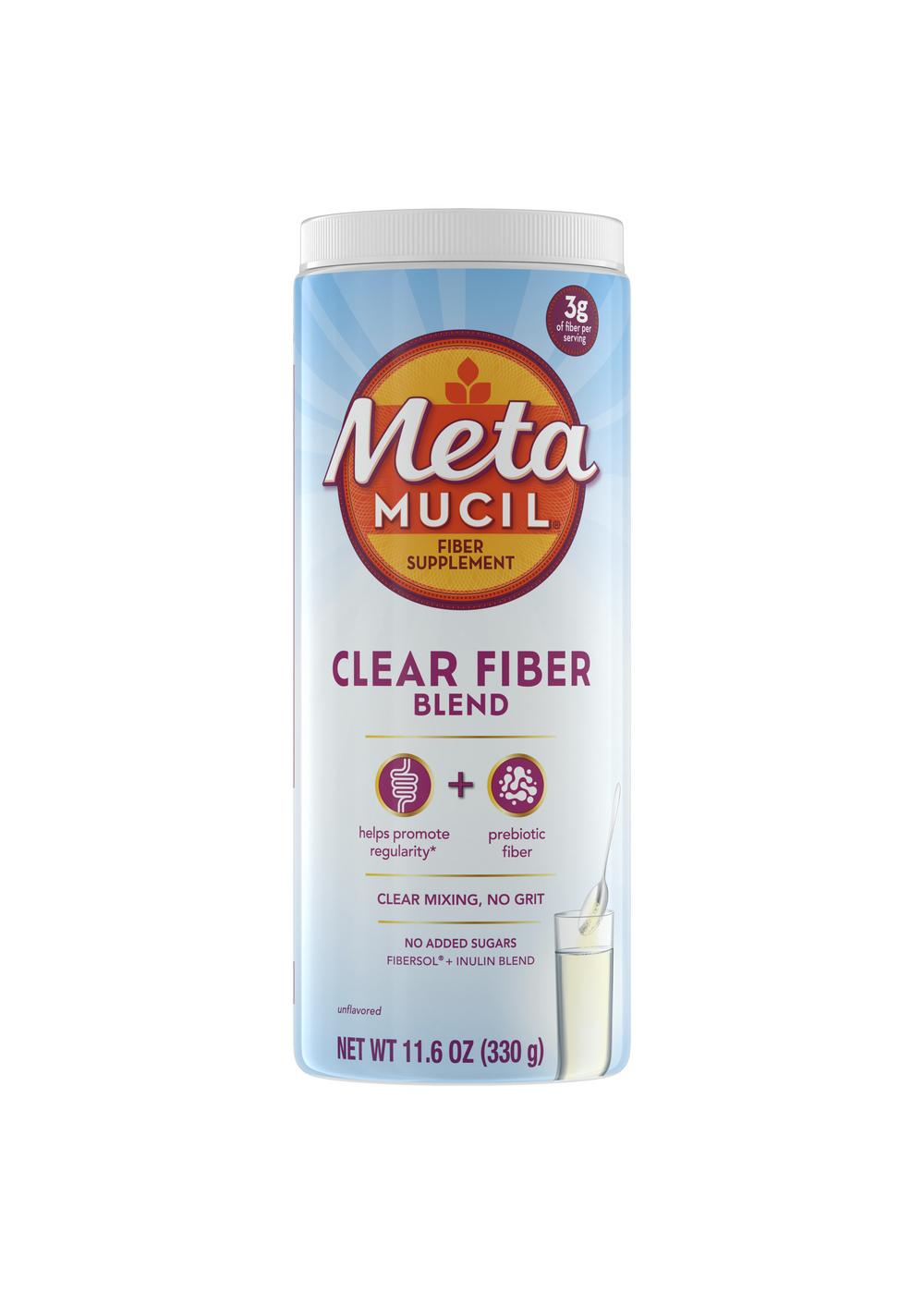 Metamucil Clear Fiber Blend - Unflavored; image 1 of 3