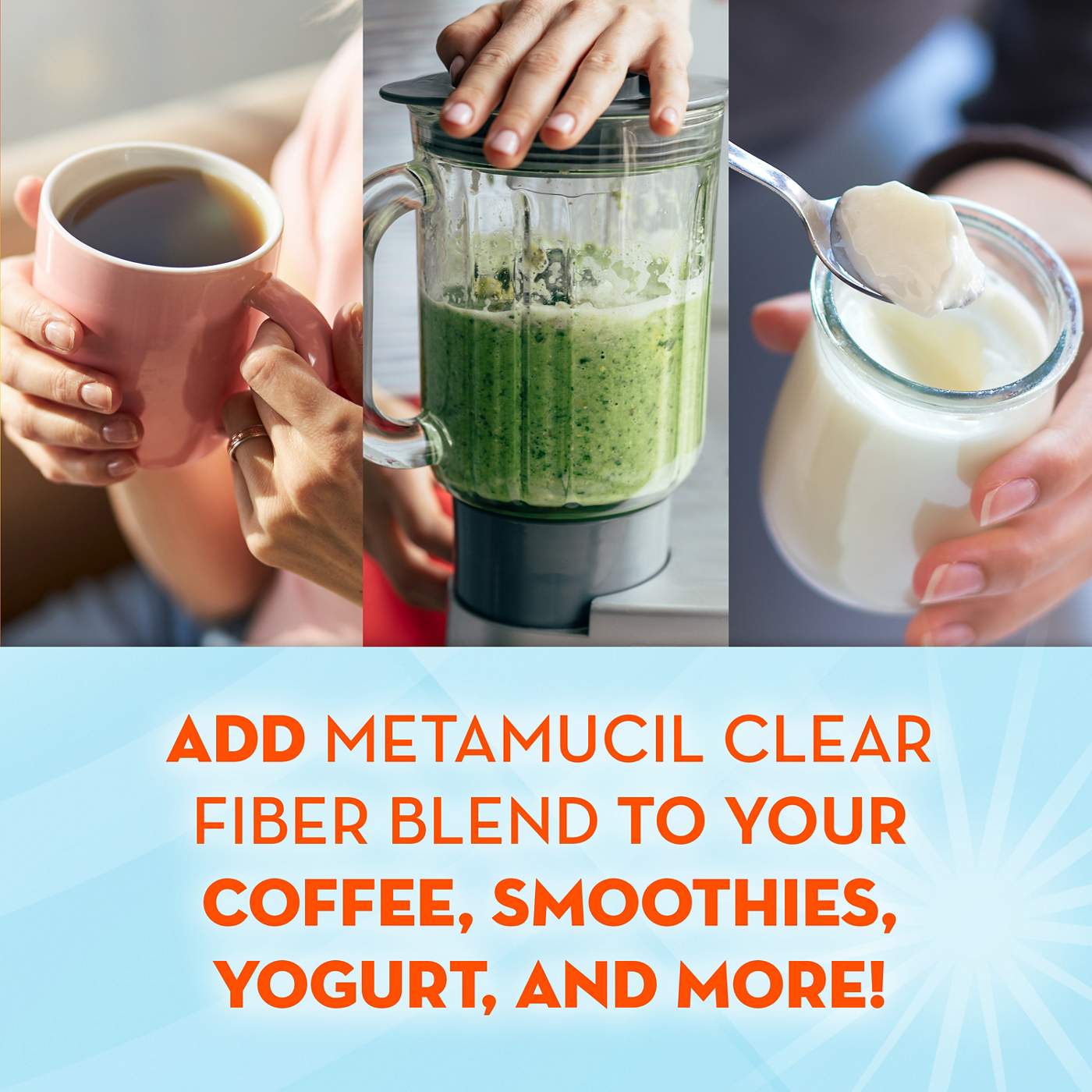 Metamucil Clear Fiber Blend - Unflavored; image 2 of 3