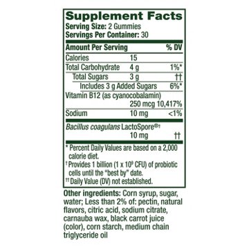 Align Probiotic Gummies, Bloating Relief + Food Digestion Probiotics