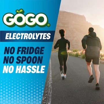 GoGo squeeZ Active Electrolyte No Sugar Added Strawberry Pineapple Orange Fruit Blend, 4 ct