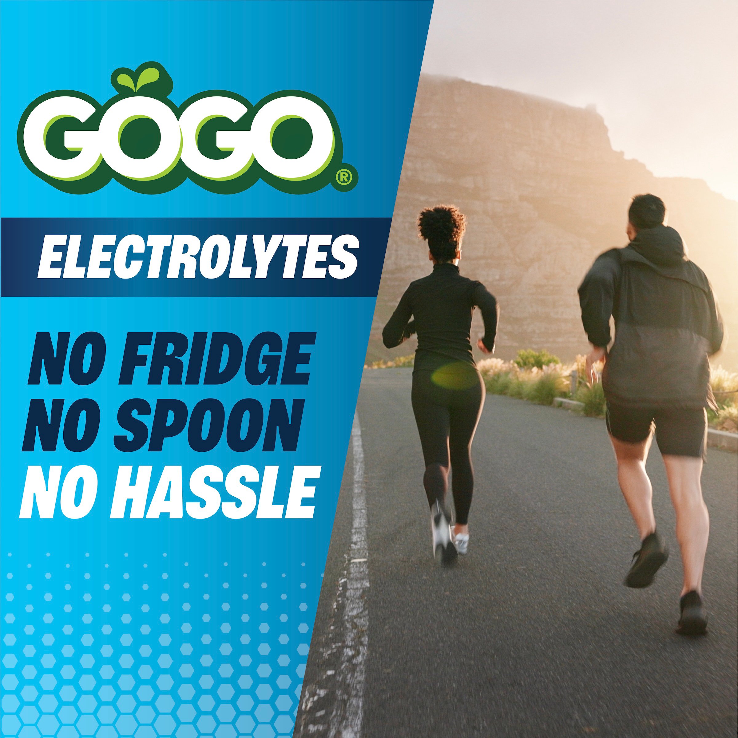 GoGo squeeZ Active Electrolyte No Sugar Added Blueberry Strawberry