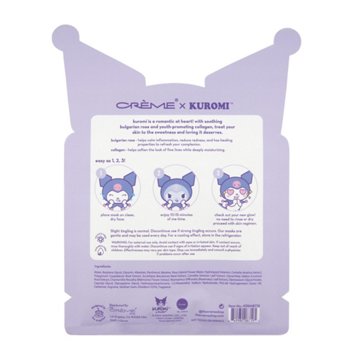 The Crème Shop x Kuromi Limited Edition Sheet Mask - Roses & Romance