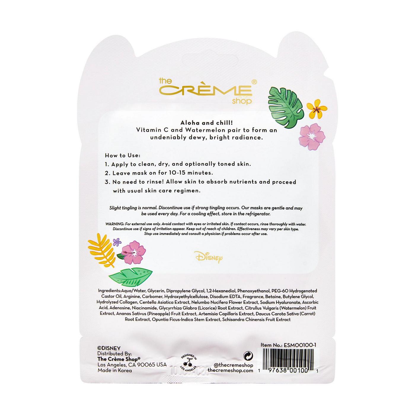 The Crème Shop Disney Stitch Special Edition Hyper Glow Sheet Mask; image 2 of 2