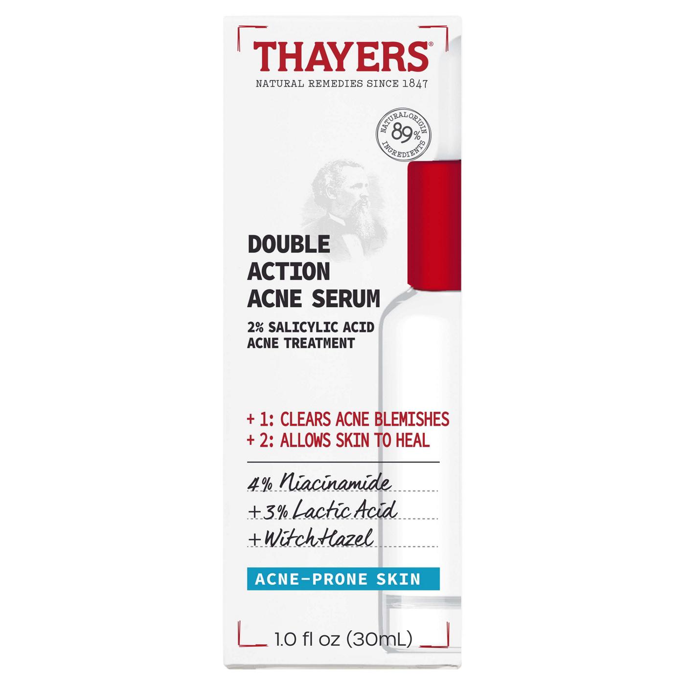 Thayers Double Action Acne Serum; image 1 of 2