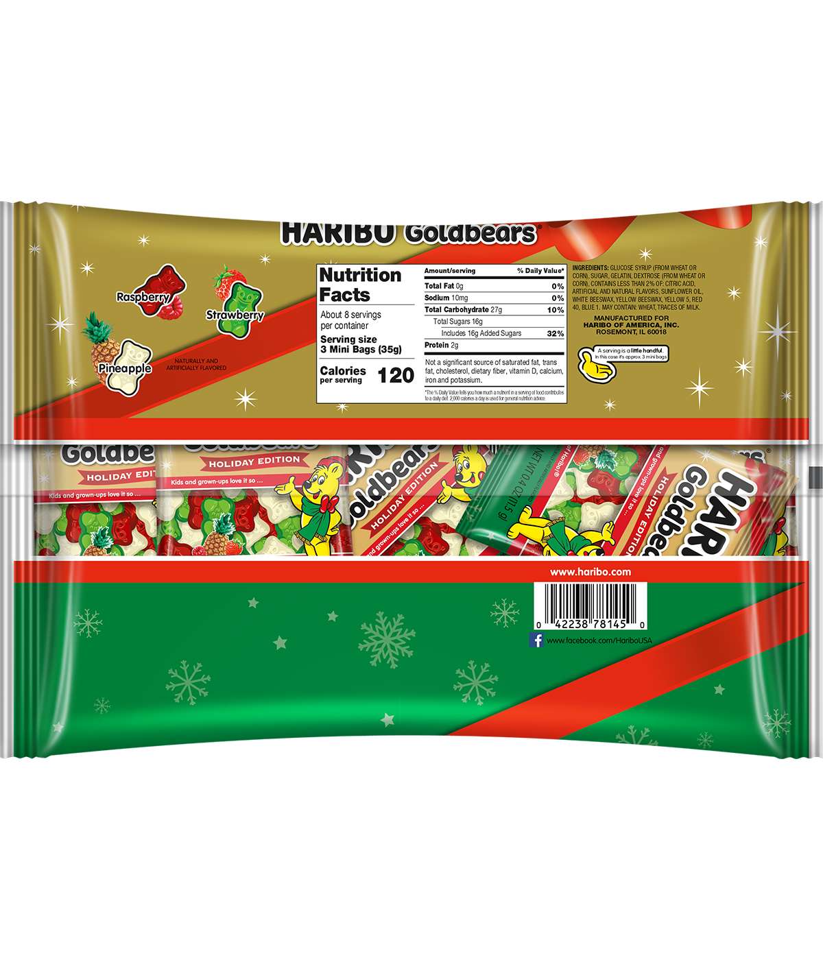 Haribo Goldbears Holiday Candy Packs; image 2 of 2