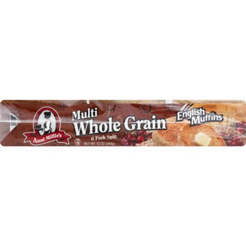 Aunt Millie's English Muffin Multi Grain, 6 ct