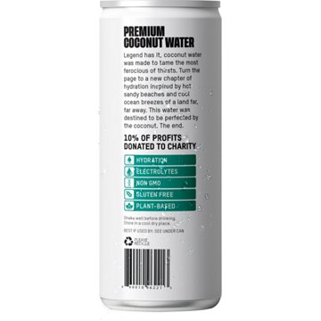 Once Upon A Coconut Premium Coconut Water, 10.8 oz