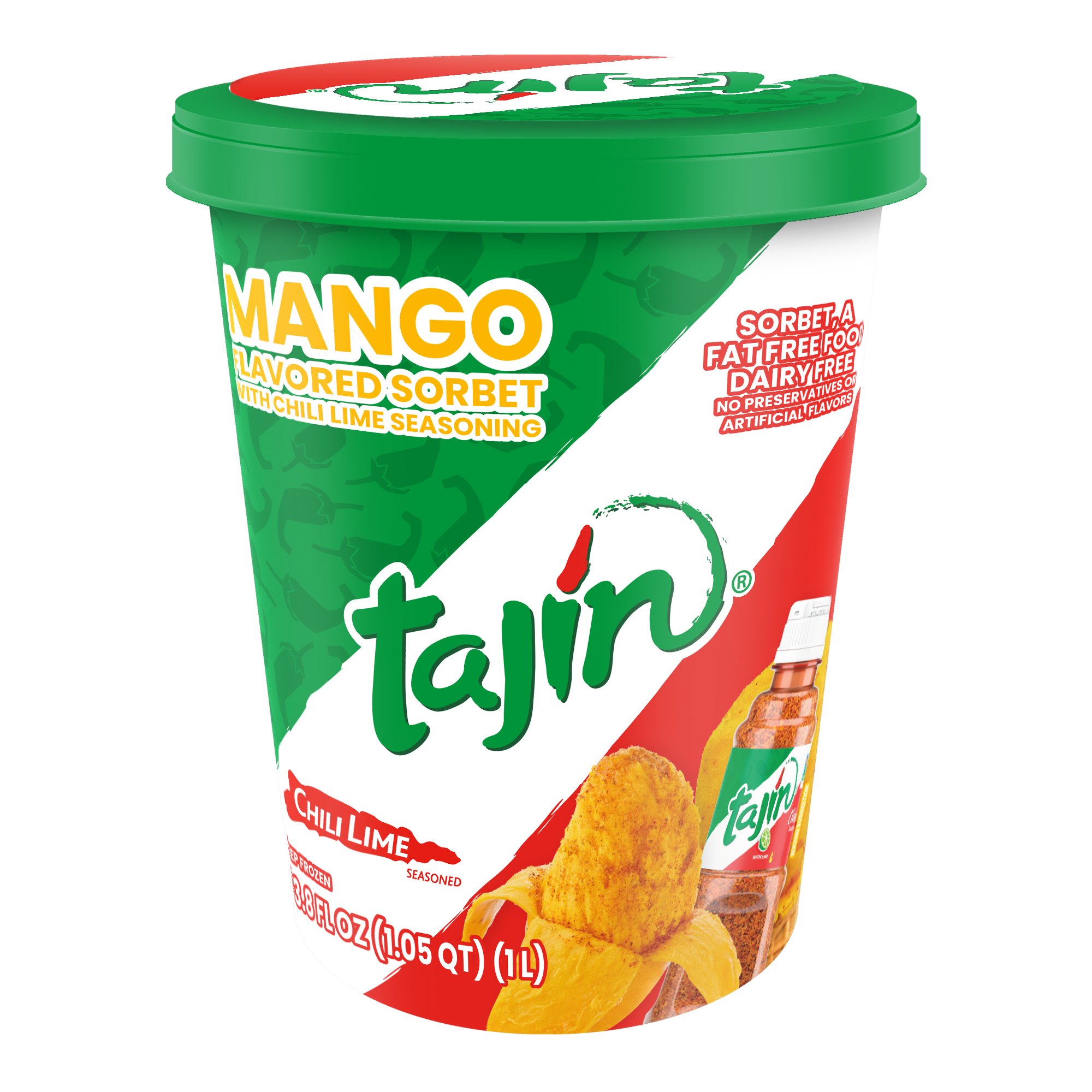 Tajin Mango Sorbet With Chili Lime Seasoning - Shop Sorbet at H-E-B