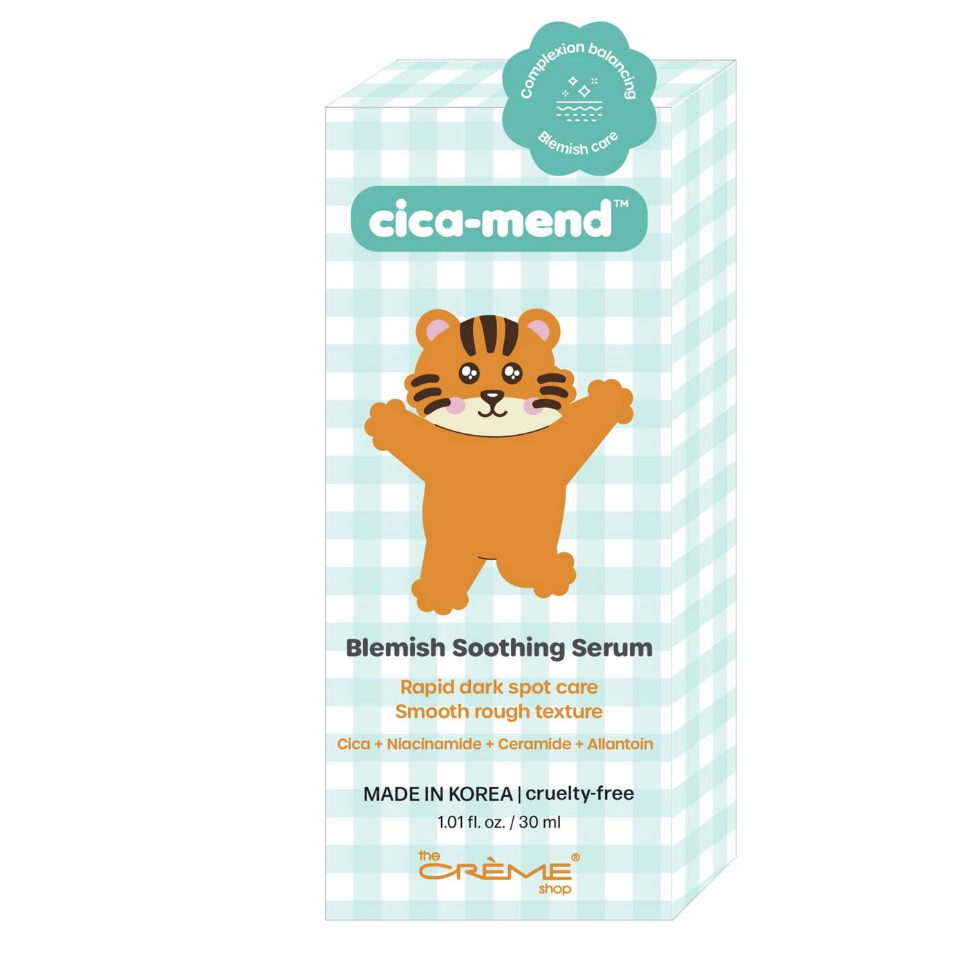 The Crème Shop Cica-Mend Blemish Soothing Serum; image 2 of 2