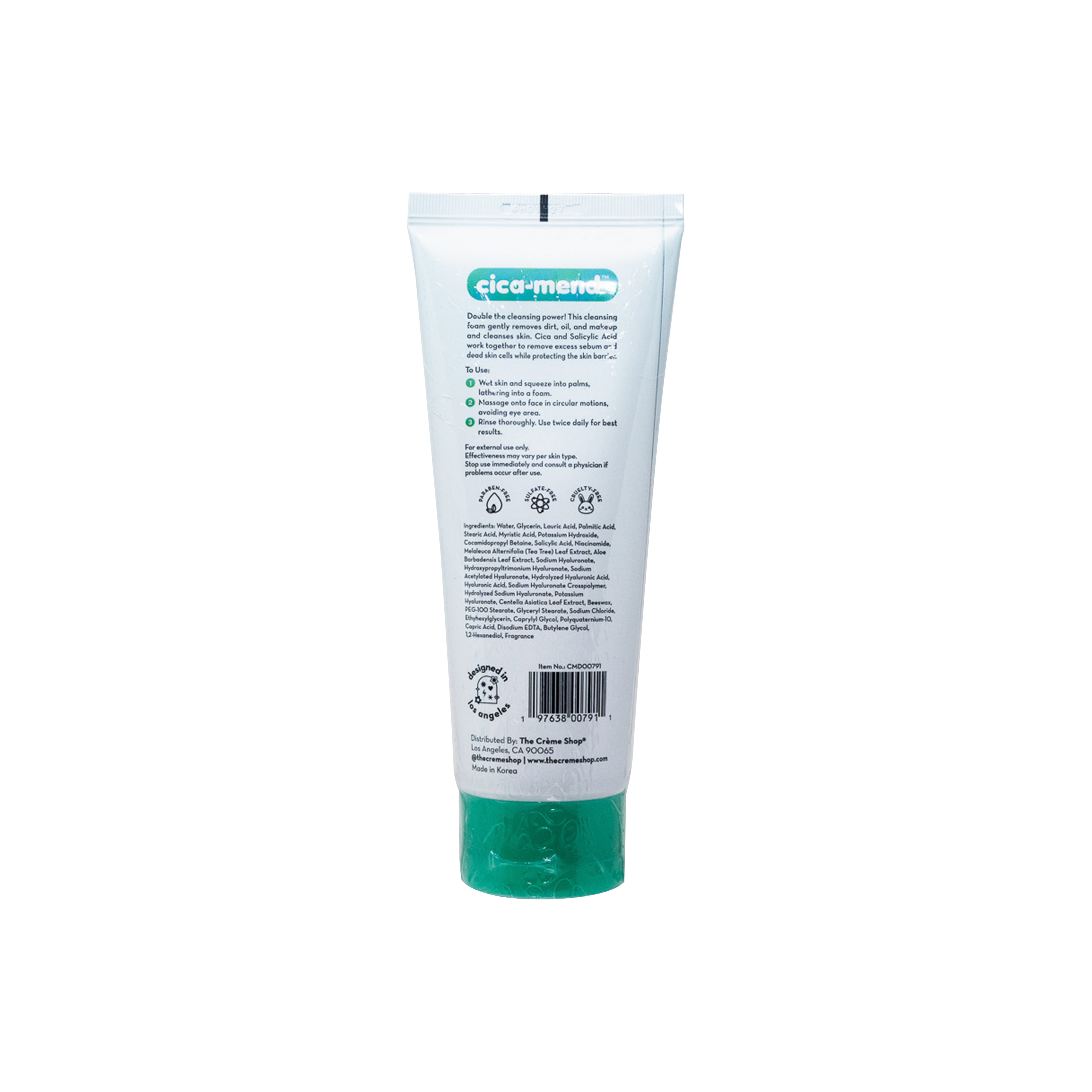 The Creme Shop Cica-Mend 2-In-1 Cleansing Foam - Shop Facial