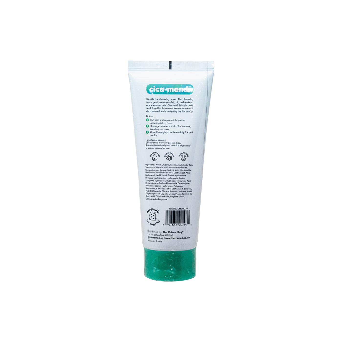 The Creme Shop Cica-Mend 2-In-1 Cleansing Foam; image 2 of 2