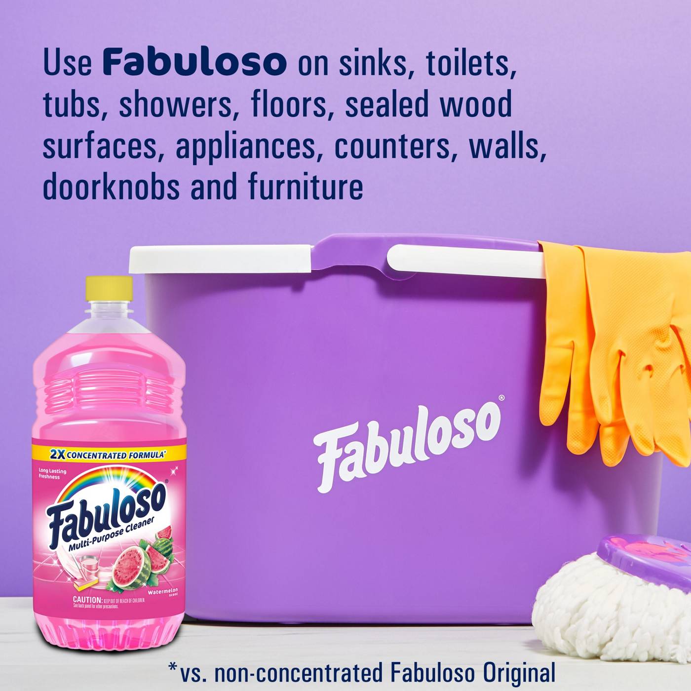 Fabuloso Watermelon Multi-Purpose Cleaner; image 4 of 7
