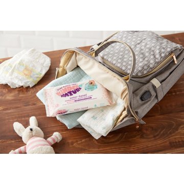 Kinder By Nature Water-Based Wipes - Unscented for Sensitive Skin