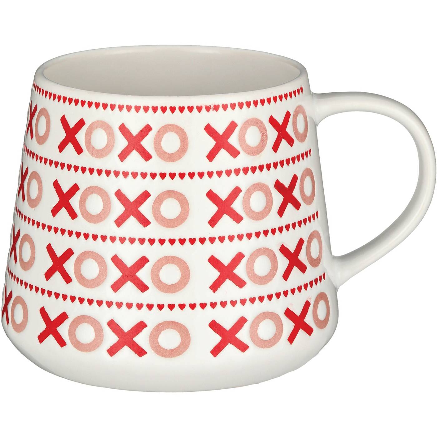 Destination Holiday White XOXO Ceramic Valentine's Mug ; image 1 of 2